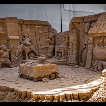 Sandskulpturen-Ausstellung-Travemünde-2020---Märchenwelt-(1)