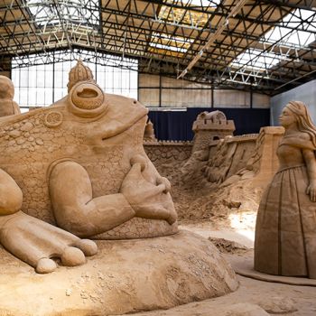Sandskulpturen-Ausstellung-Travemünde-2020---Märchenwelt-(3)