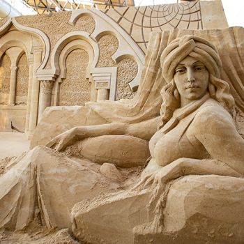 Sandskulpturen-Ausstellung-Travemünde-2020---Märchenwelt-(7)